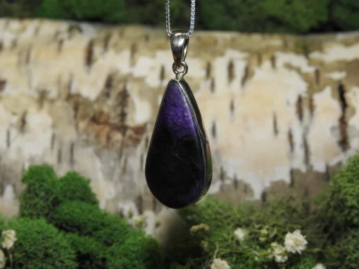 Sugilite .925 Silver Pendant - Image 2
