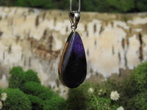 Sugilite .925 Silver Pendant - Image 3