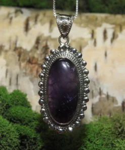 Amethyst .925 Silver Pendant