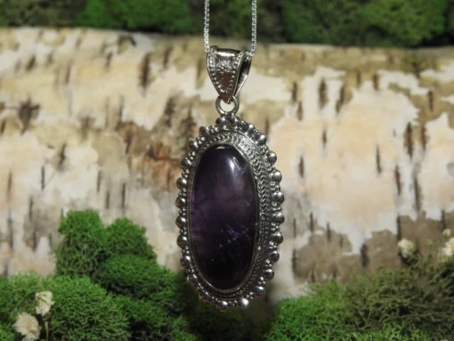 Amethyst .925 Silver Pendant - Image 2