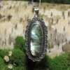 Labradorite .925 Silver Pendant