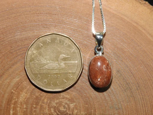 Sunstone .925 Silver Pendant - Image 2