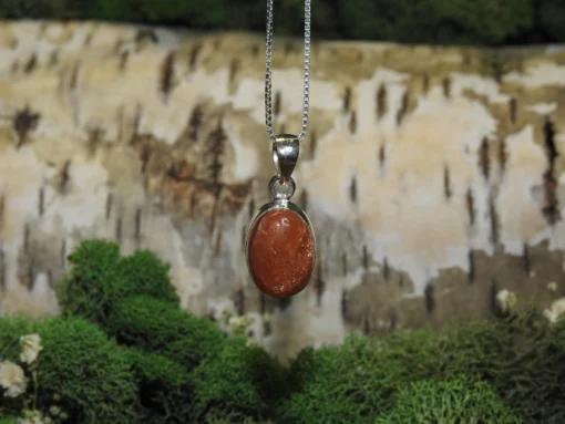 Sunstone .925 Silver Pendant - Image 3