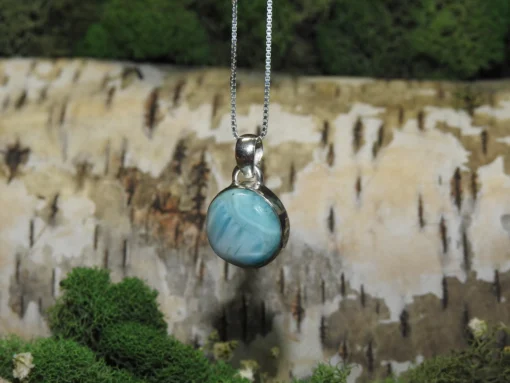 Larimar .925 Silver Pendant - Image 3