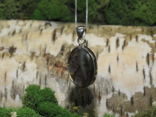 Labradorite .925 Silver Pendant - Image 4