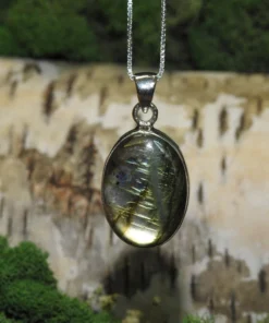 Labradorite .925 Silver Pendant