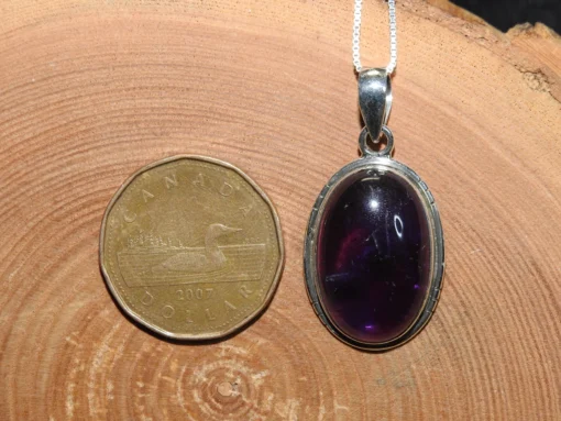 Amethyst .925 Silver Pendant - Image 2