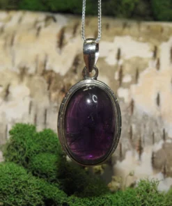 Amethyst .925 Silver Pendant