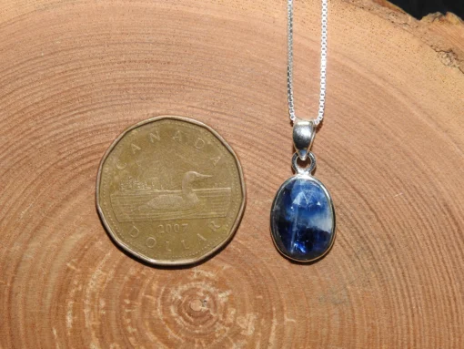 Blue Kyanite .925 Silver Pendant - Image 2