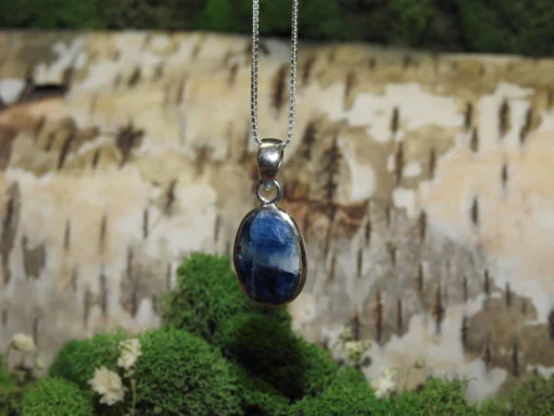 Blue Kyanite .925 Silver Pendant - Image 3