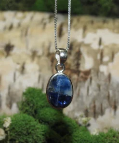 Blue Kyanite .925 Silver Pendant
