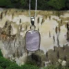 Pink Kunzite .925 Silver Pendant