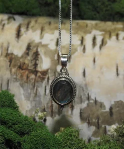 Labradorite .925 Silver Pendant