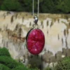 Ruby .925 Silver Pendant